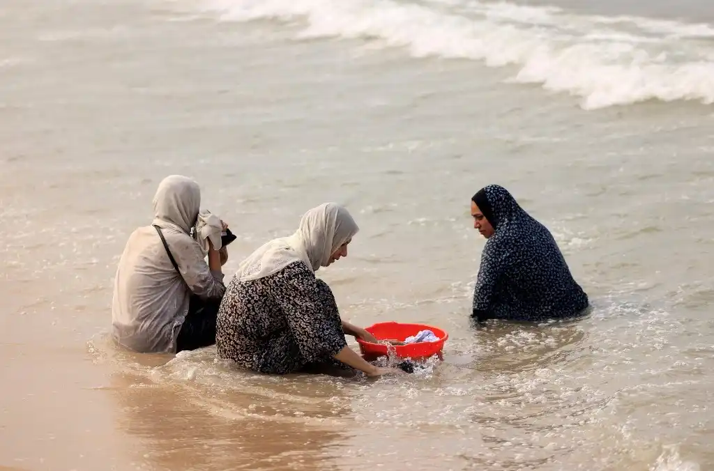 Desplazados guerra Gaza