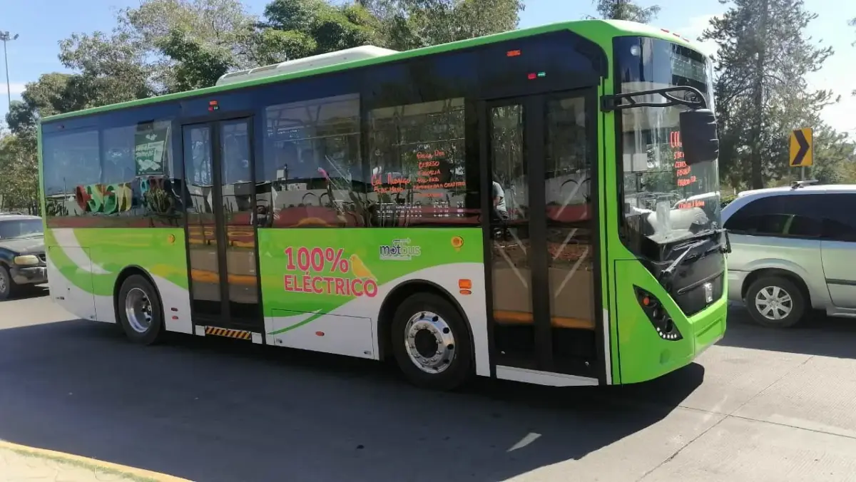 Autobuses eléctricos hacen pruebas en Durango capital 