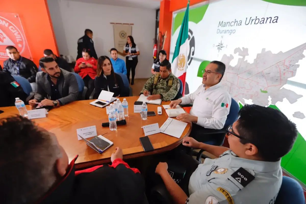 Coordina Gobierno del Estado operativo por las bajas temperaturas en Durango