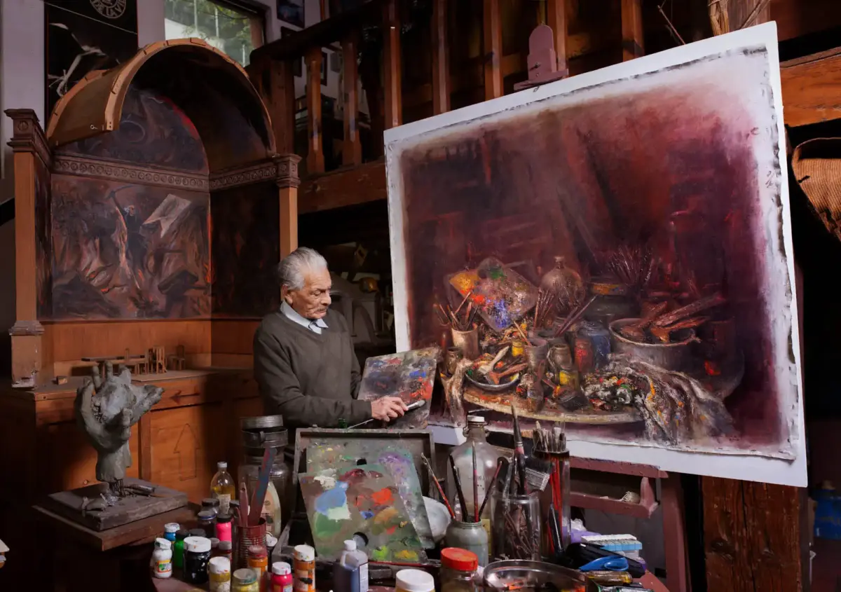 &#8216;La luz en el paisaje&#8217;, nueva exhibición del muralista mexicano Héctor Cruz en la CDMX