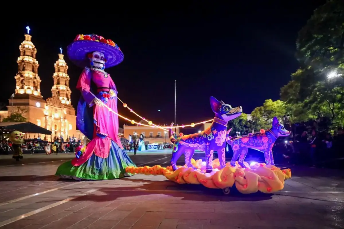 Aguascalientes disfrutó del Desfile de Calaveras 2023 &#8220;Viva la Catrina&#8221;