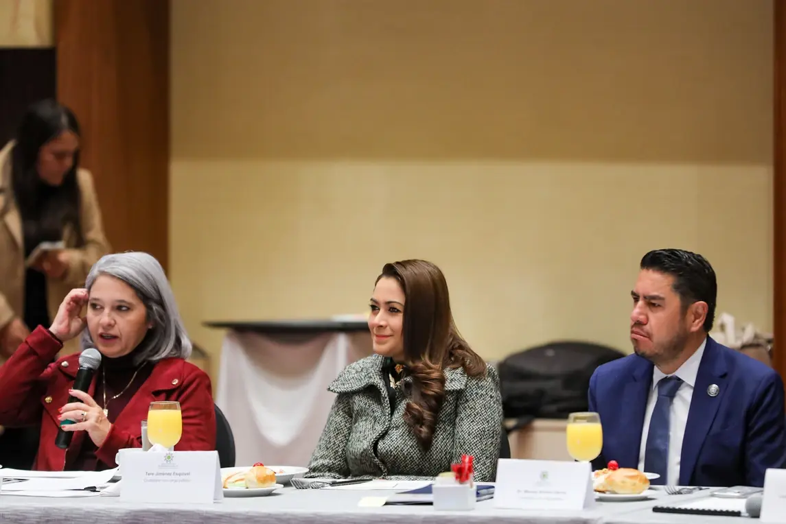 Tere Jiménez reitera su compromiso con la seguridad pública
