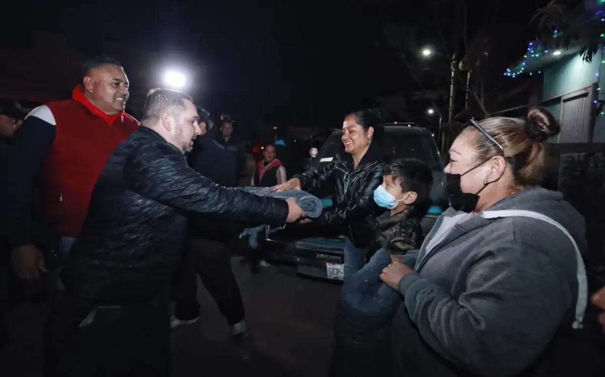 Abrigan a familias de las colonias vulnerables con operativo invernal