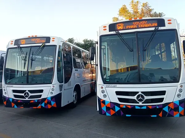 Camiones YOVOY modificarán sus horarios en Año Nuevo