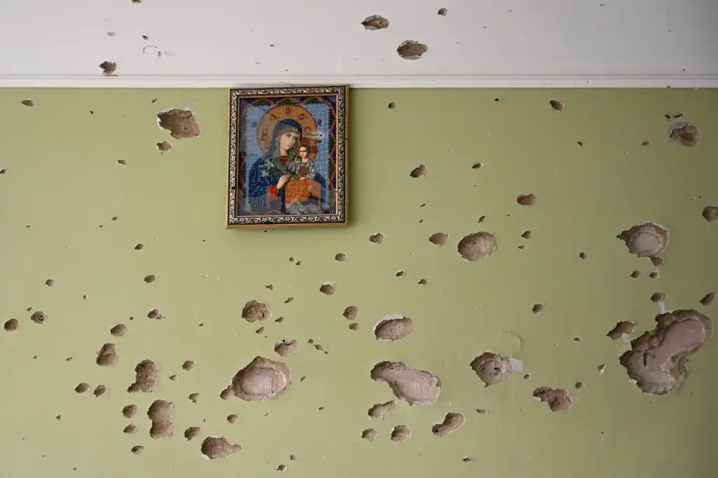 Santa María y los daños de una guerra