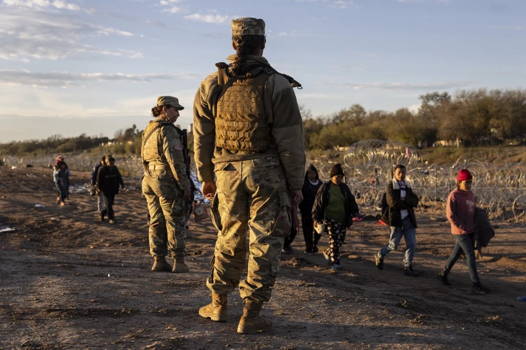 Texas migrantes