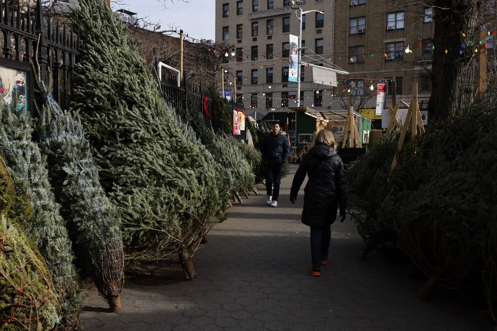 Árboles de Navidad en Nueva York