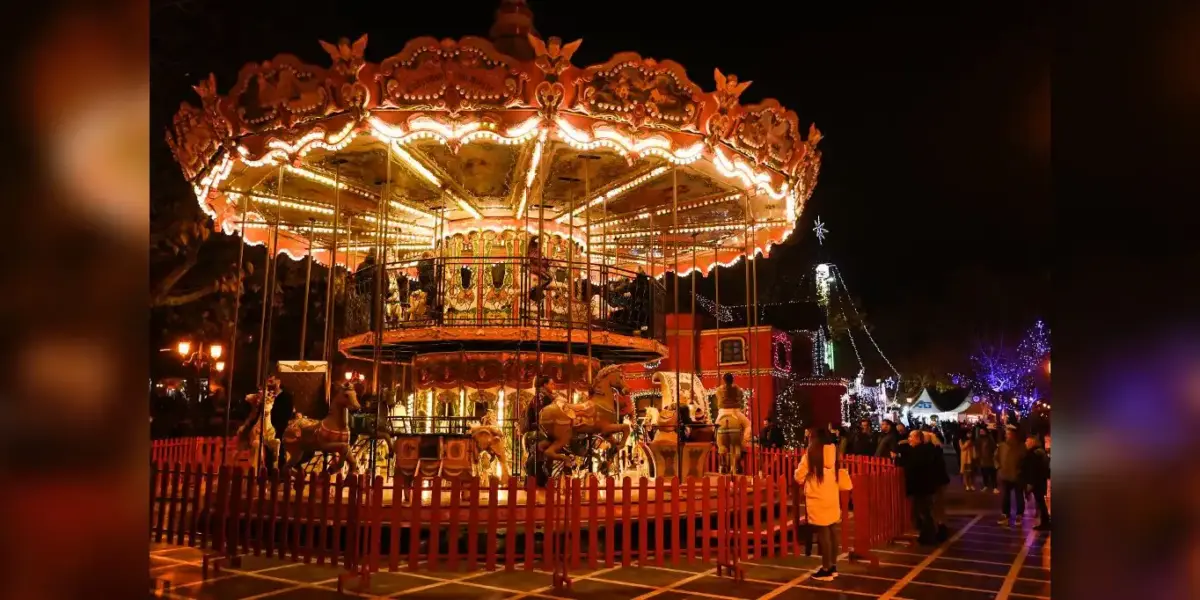 Carrusel navideño