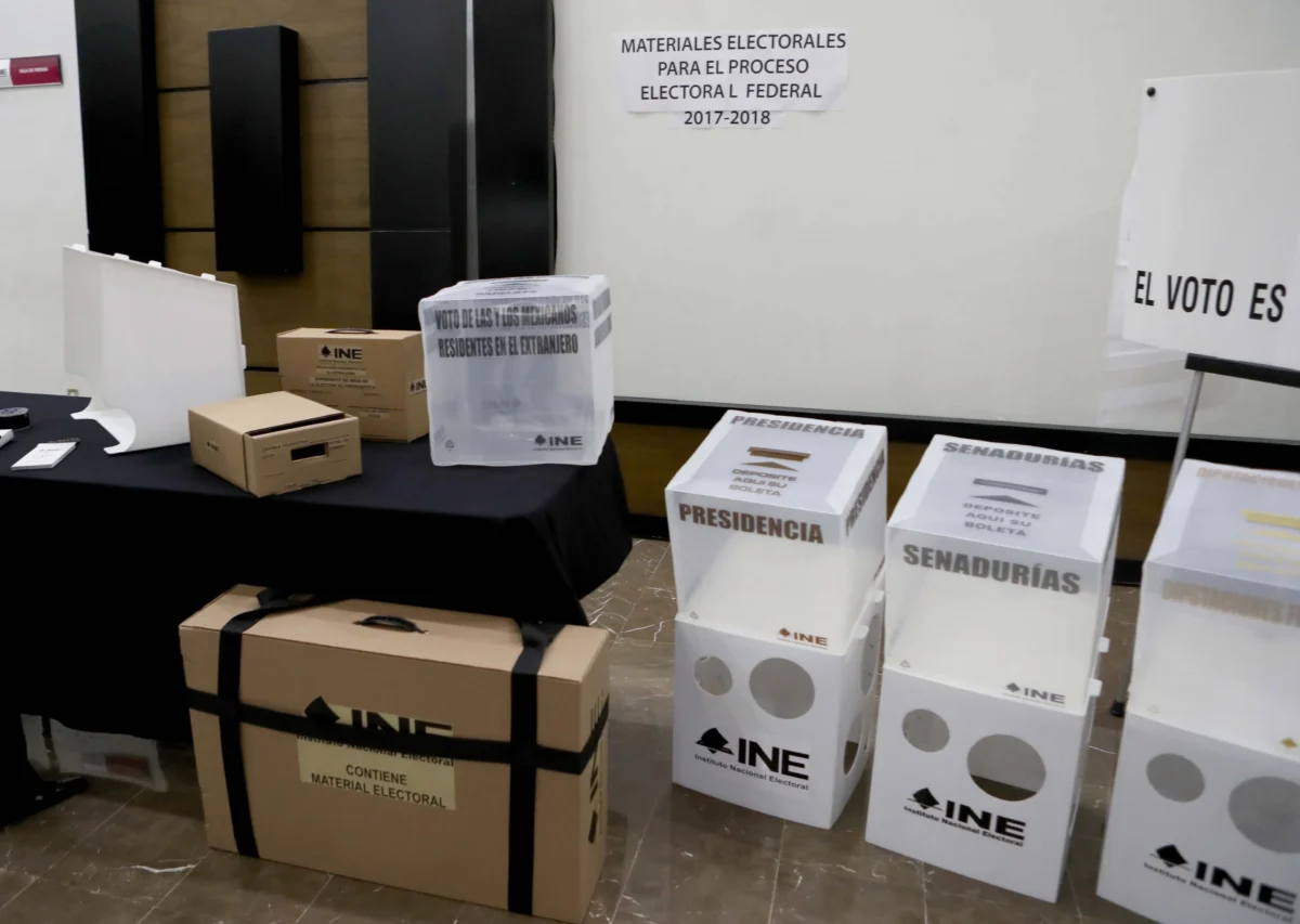 Material electoral.