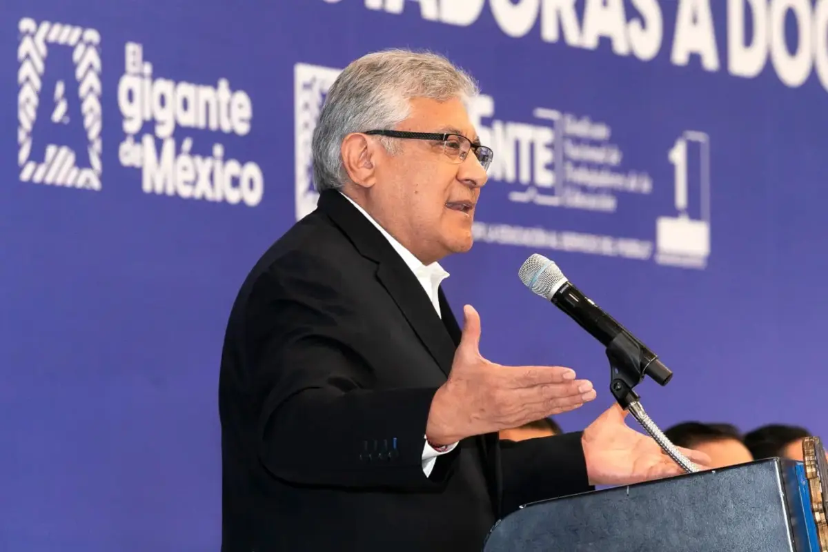 Alfonso Cepeda, dirigente nacional del SNTE.