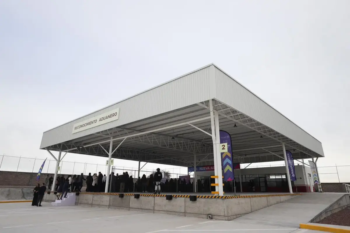 Nueva aduana de Aguascalientes.