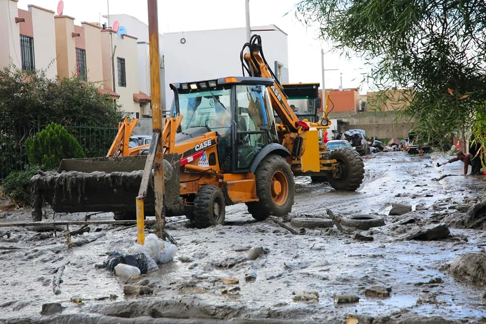 CESPT actúa ante afectaciones por lluvias en Riberas del Bosque