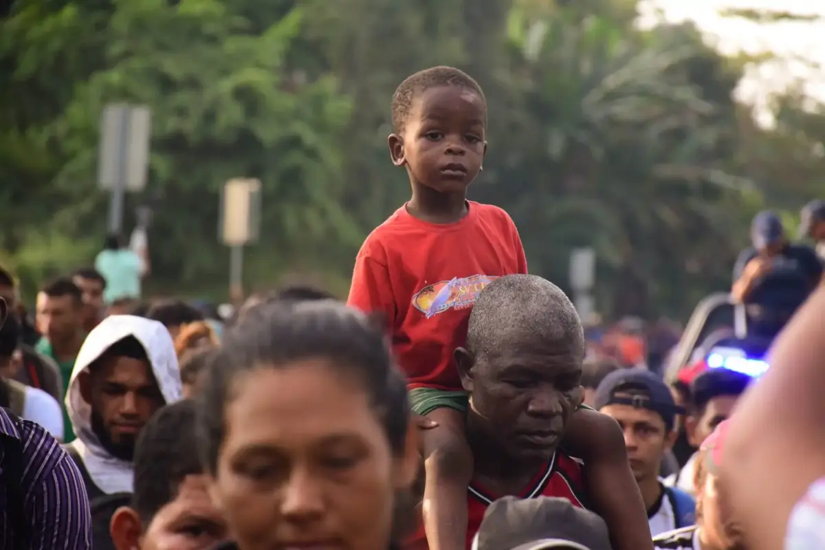 Migrantes reorganizan caravana en Chiapas: ‘No somos criminales, somos trabajadores’