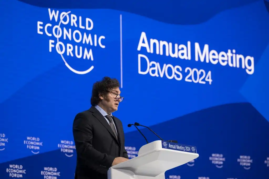 Foro de Davos Milei