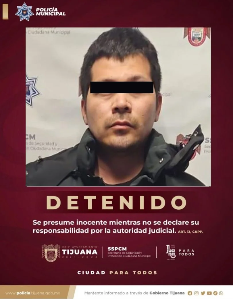 Falso músico llevaba fusil en estuche de guitarra; Policía Municipal lo detiene
