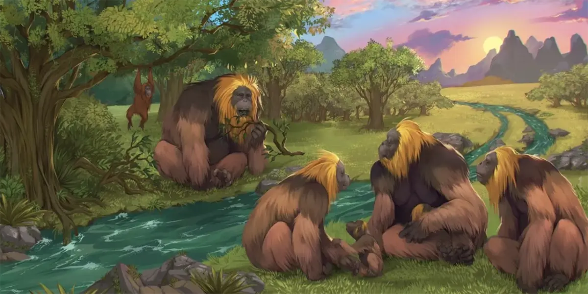 Finalmente se sabe cómo se extinguió el primate más grande de la historia