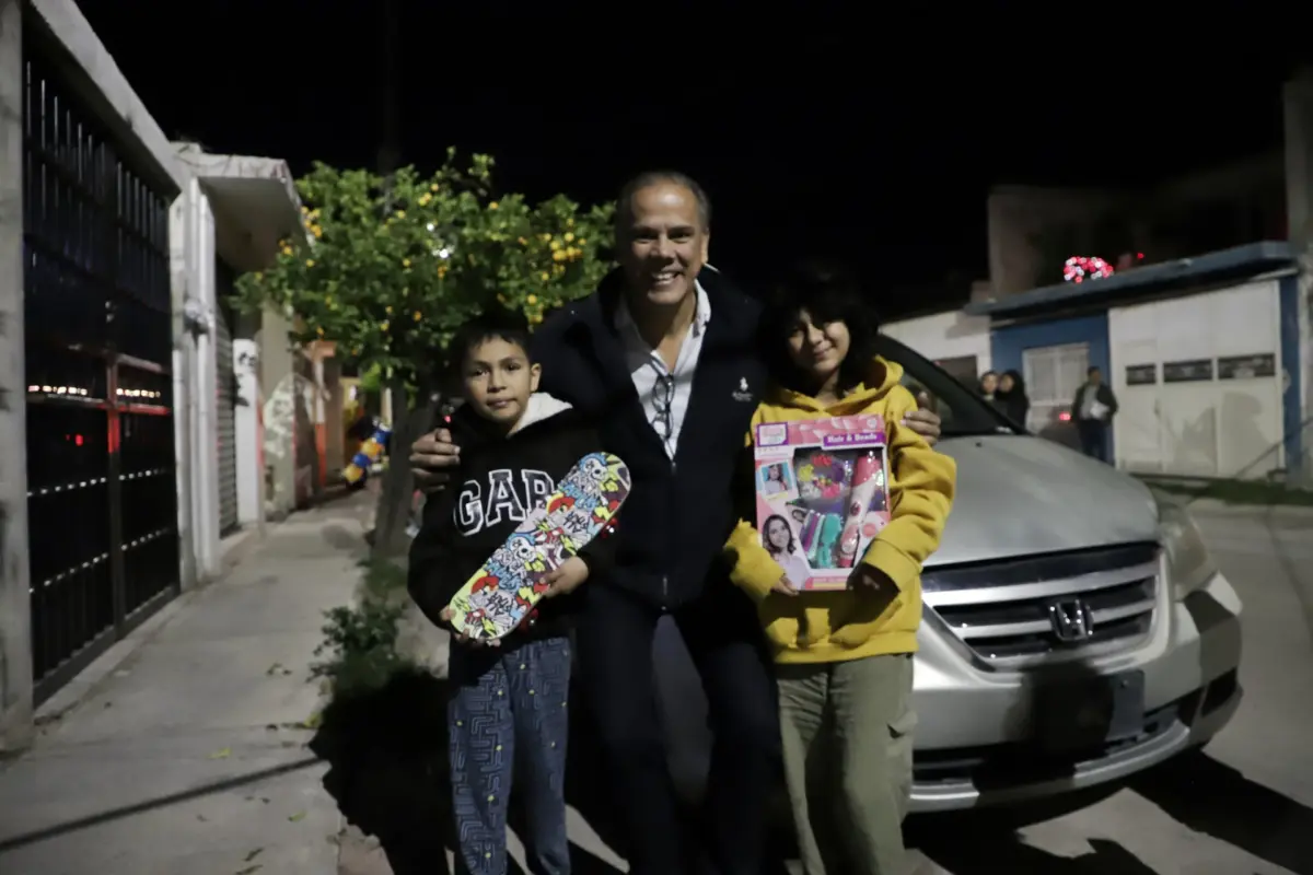 DIF de Jesús María acercó día de reyes a familias