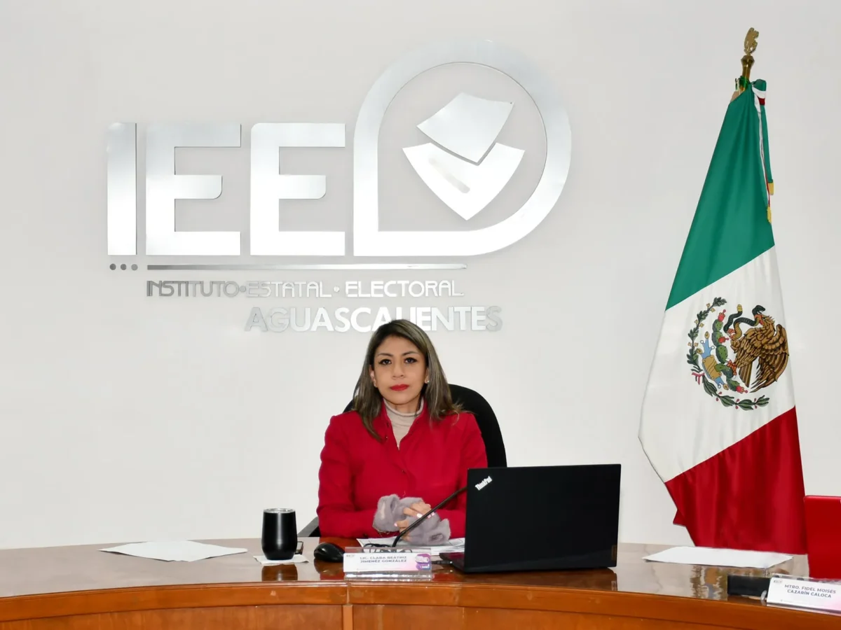 Clara Beatriz Jiménez, consejera presidenta del IEE.