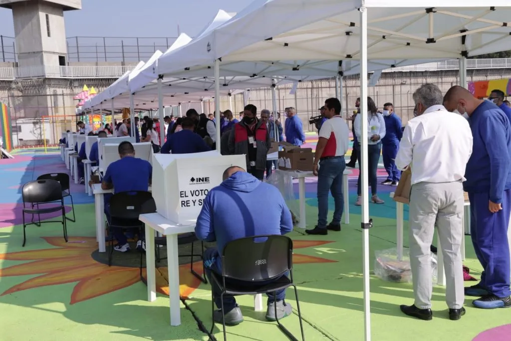 Voto en Centros Penitenciarios.
