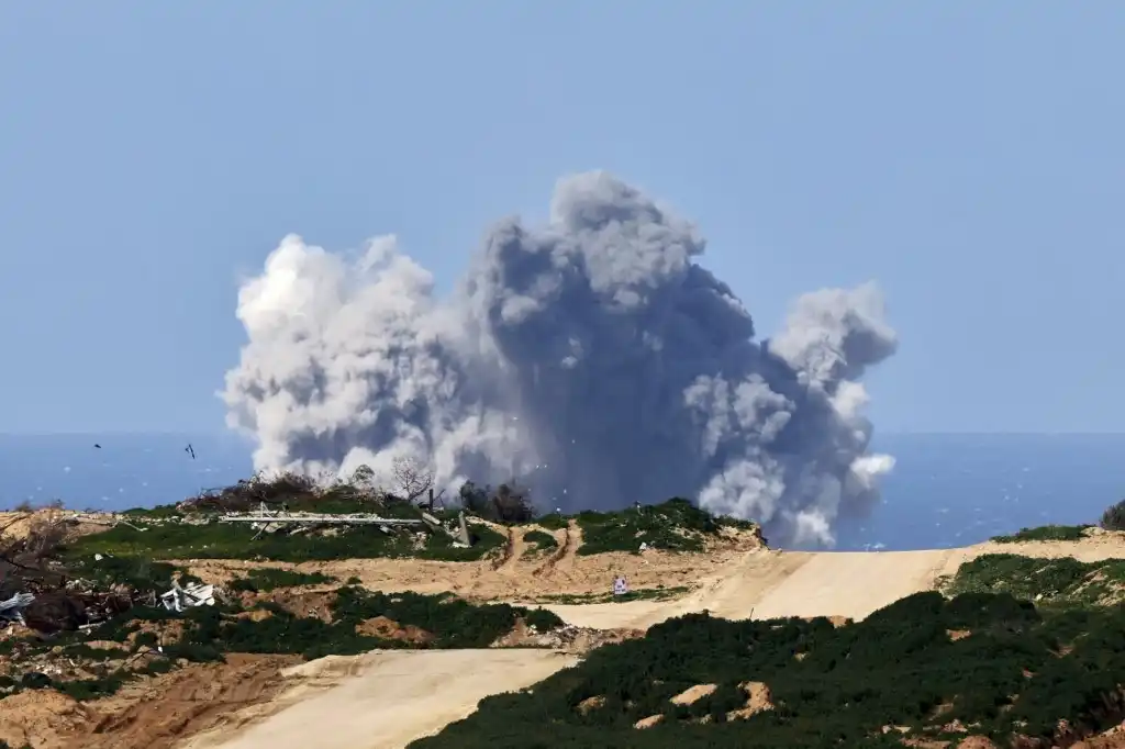Bombas en Gaza