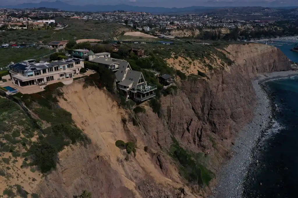 Fotos impresionantes: mansiones de California están en el abismo y a punto del derrumbe
