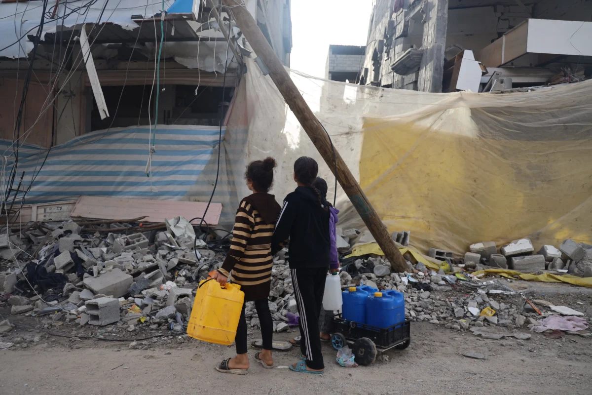 Niños Gaza Padres
