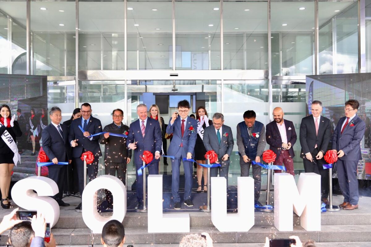Inauguran en Tijuana la planta coreana de componentes electrónicos SoluM