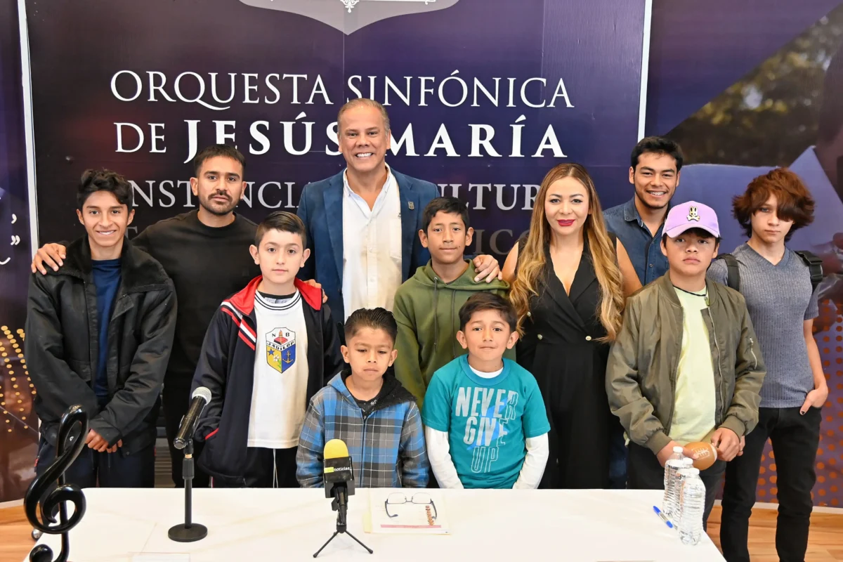Niños de la Orquesta de Jesús María.