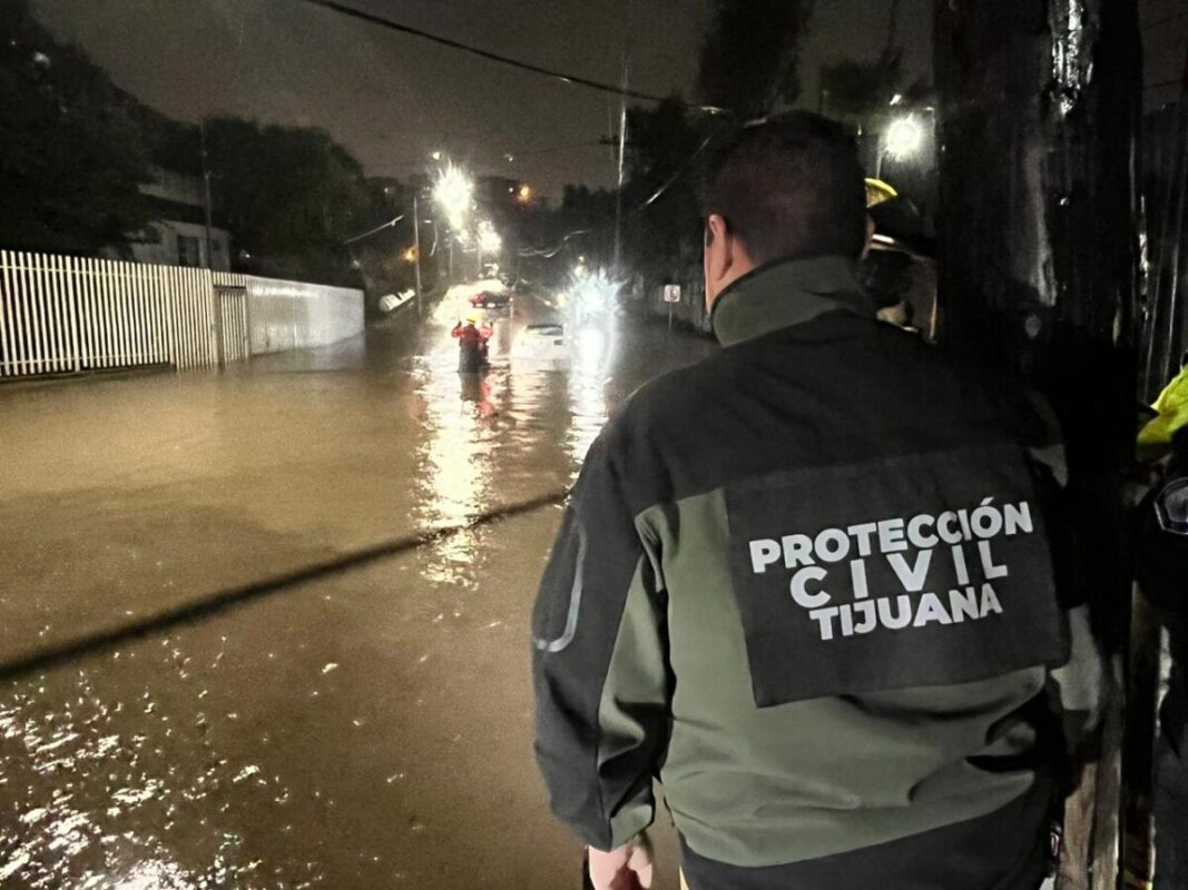 Mantiene Tijuana saldo blanco por tormenta invernal: Protección civil municipal