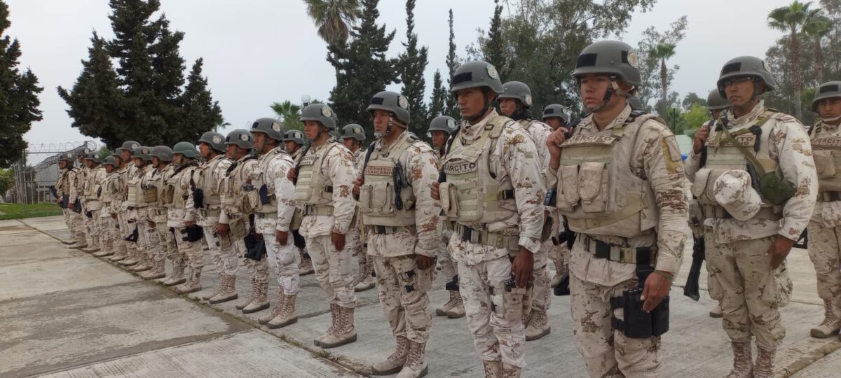 Llegarán 2,000 efectivos del Ejército Mexicano a la ciudad de Tijuana