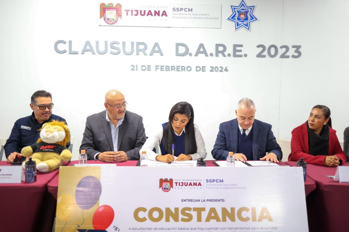Firma consejo ciudadano convenio de colaboración con la secretaría de seguridad de Tijuana