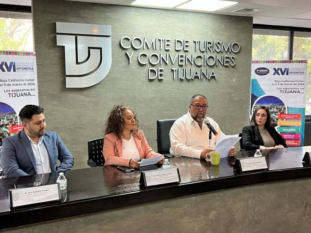 Celebrarán por primera vez en Tijuana el “XVI Congreso Nacional de Optometría 2024”