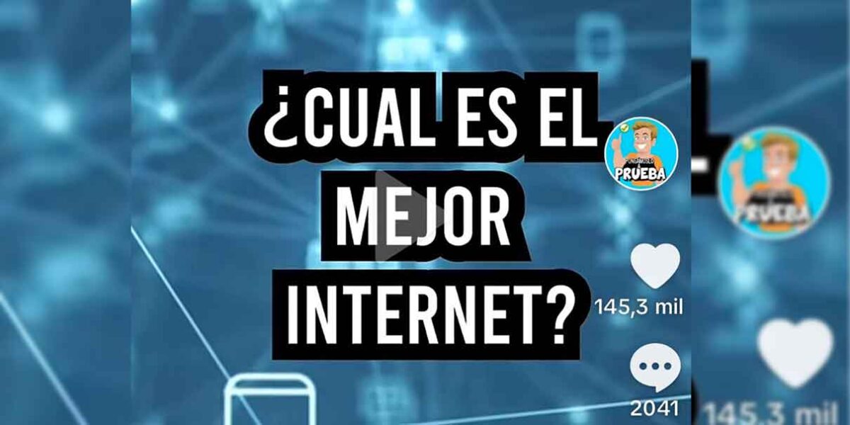 Influencer mide la calidad y velocidad de internet en México