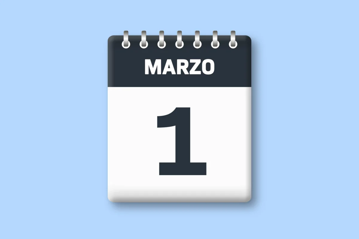 1 de marzo