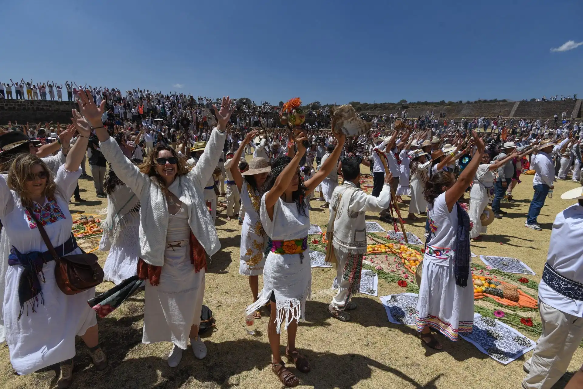 Ceremonia para cargarse de energía
