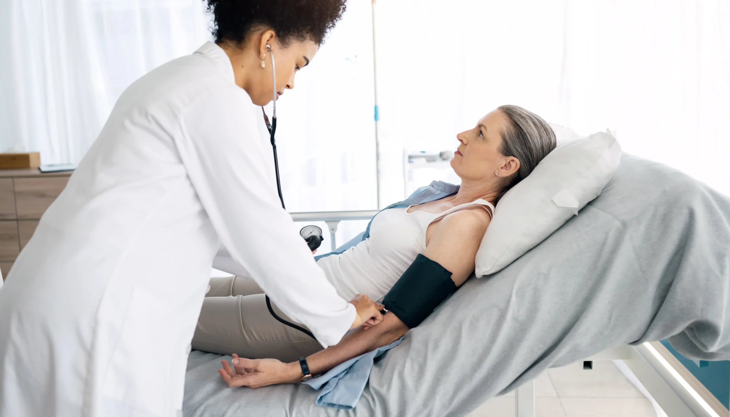 Exámenes médicos mujer