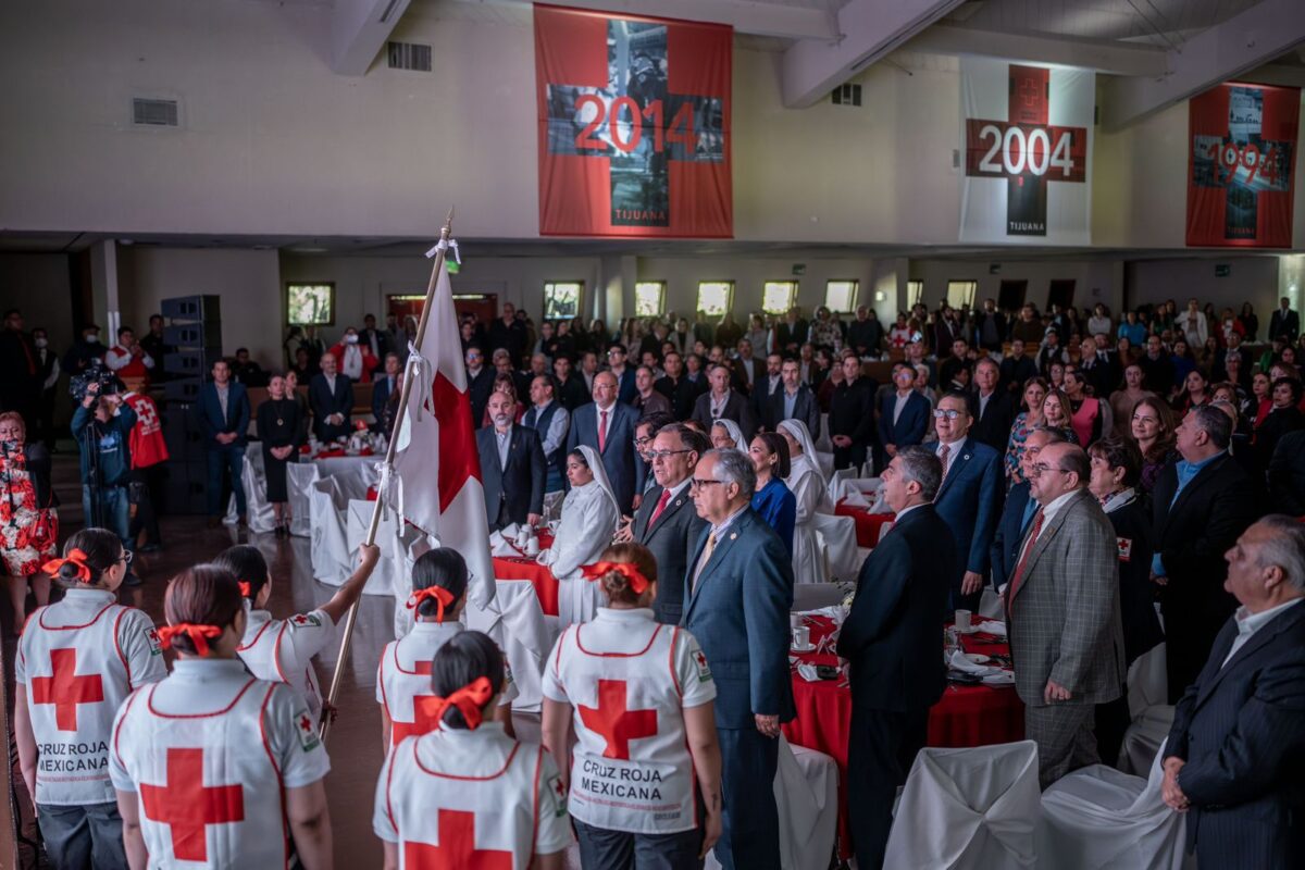 Arrancan colecta 2024 Cruz Roja Tijuana en el marco del 80 aniversario