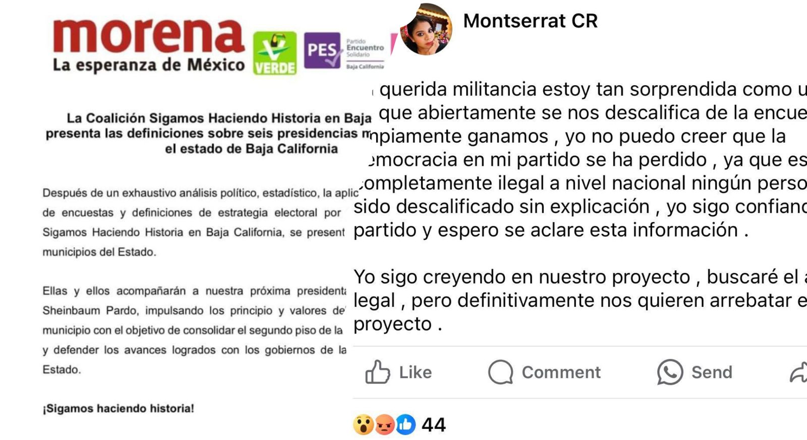 Morena Anuncia Candidatos para Alcaldías en Baja California
