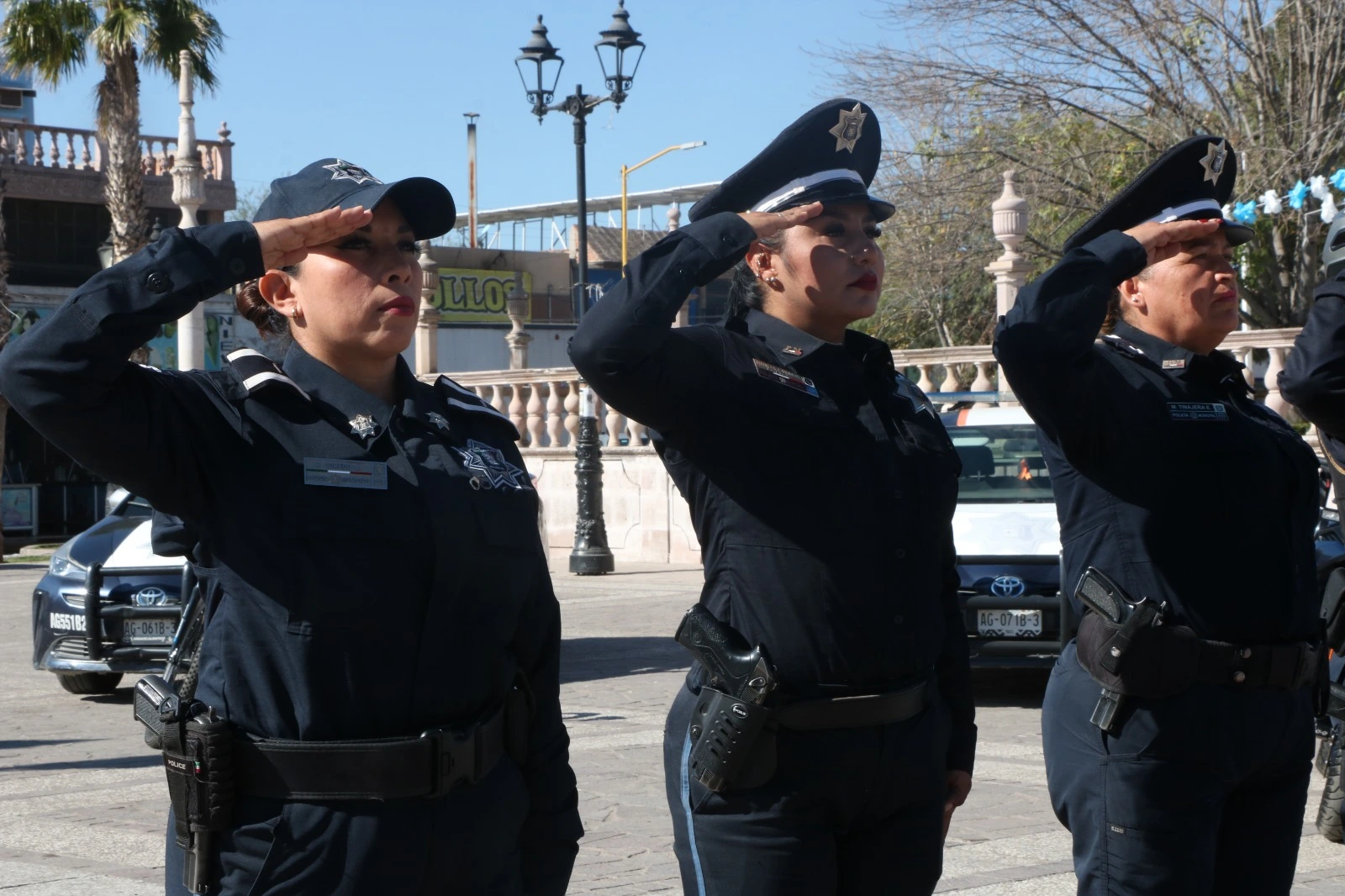 Mujeres involucradas en seguridad pública de Jesús María