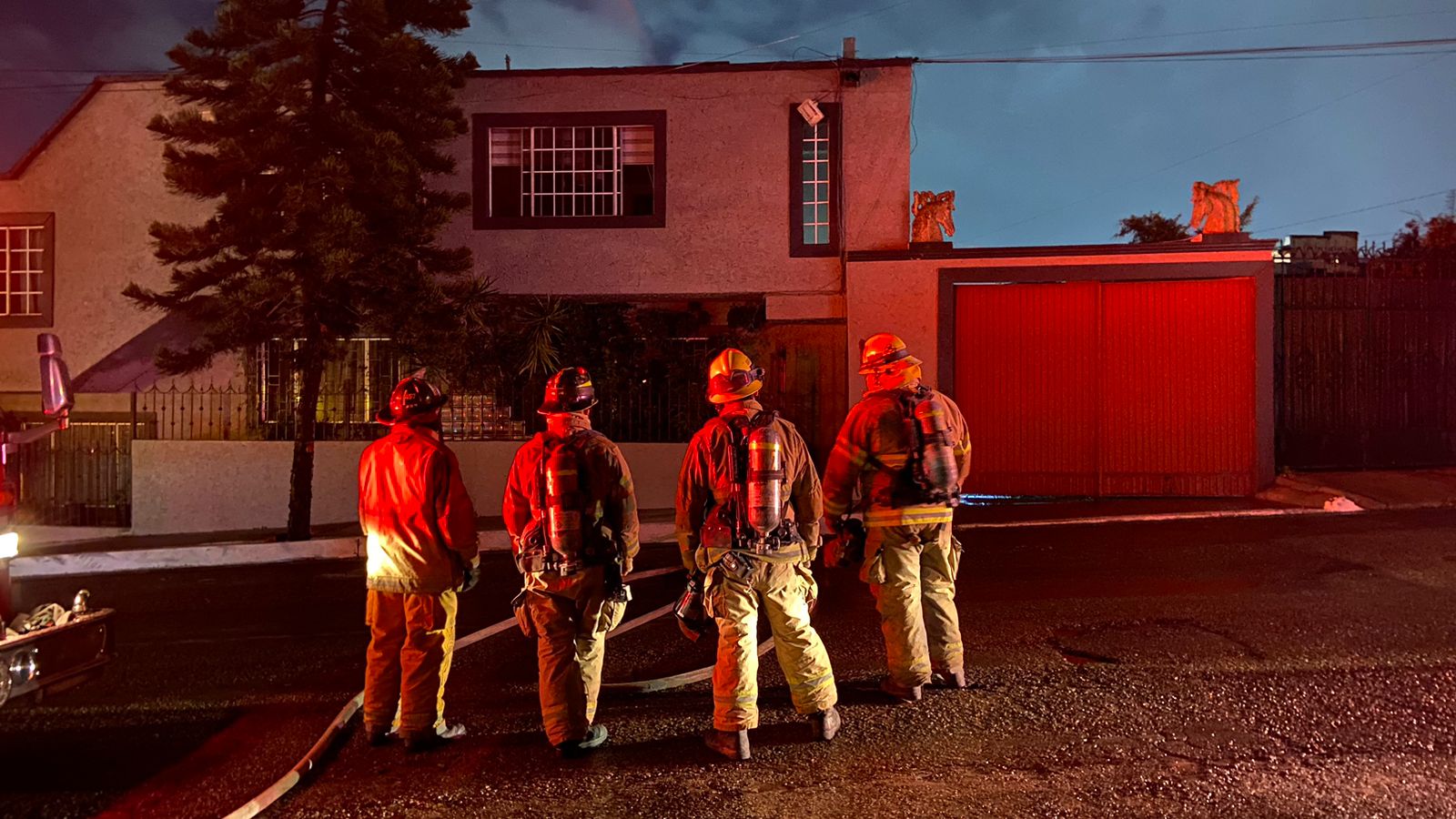Casa se incendia por corto circuito en la colonia Castillo