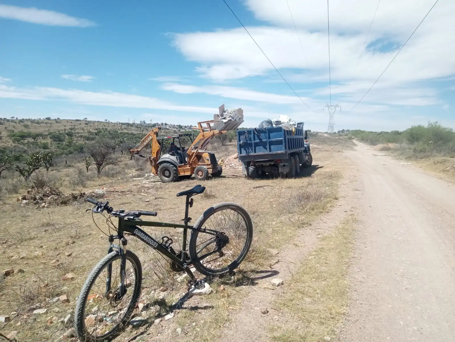 Contaminación en Bosque de Cobos