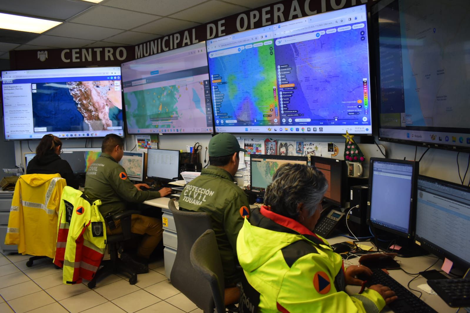 Mantiene ayuntamiento de Tijuana estado de prealerta por lluvias y pide seguir recomendaciones
