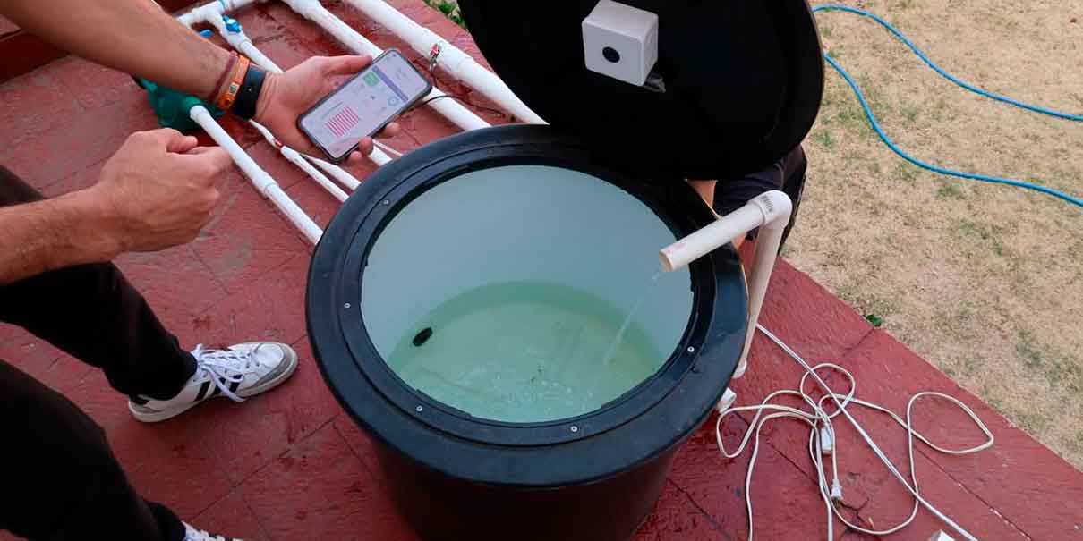 Un emprendimiento mexicano monitorea en tiempo real los niveles de almacenamiento de agua