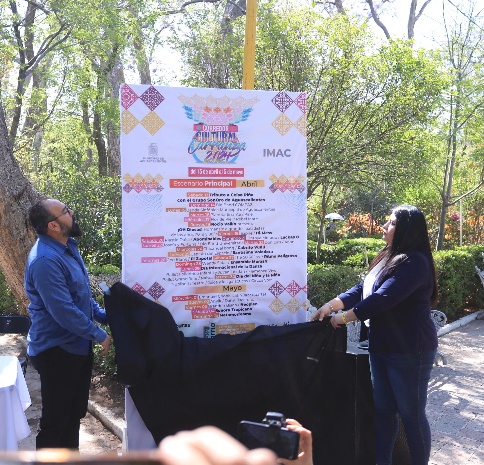 Presentan programa del Corredor Cultural Carranza para la FNSM