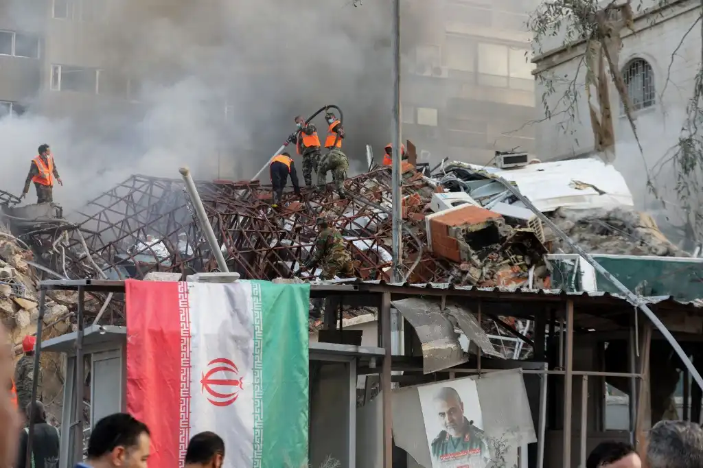 Bombardeo israelí en Siria