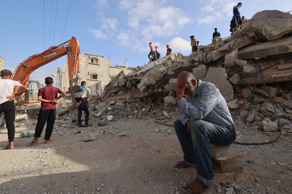 Fosas comunes Gaza