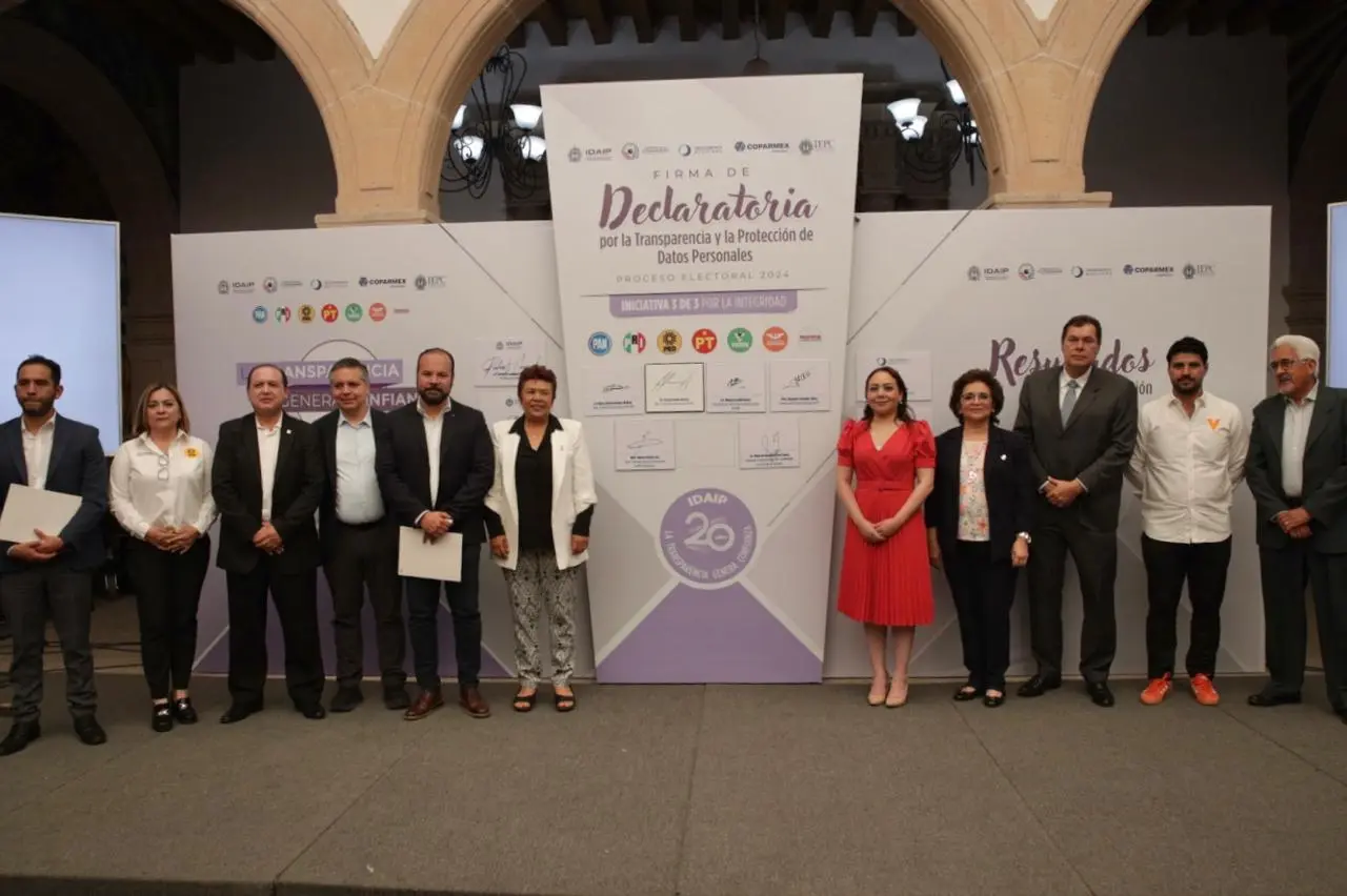 Firman declaratoria de Transparencia y Protección de Datos Personales