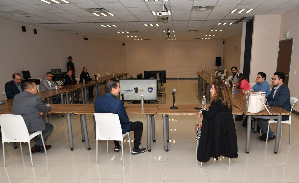 la reunión se orientó al conocimiento sobre los modelos de operación de FSPE, del Sistema Estatal C5i y del INFOSPE