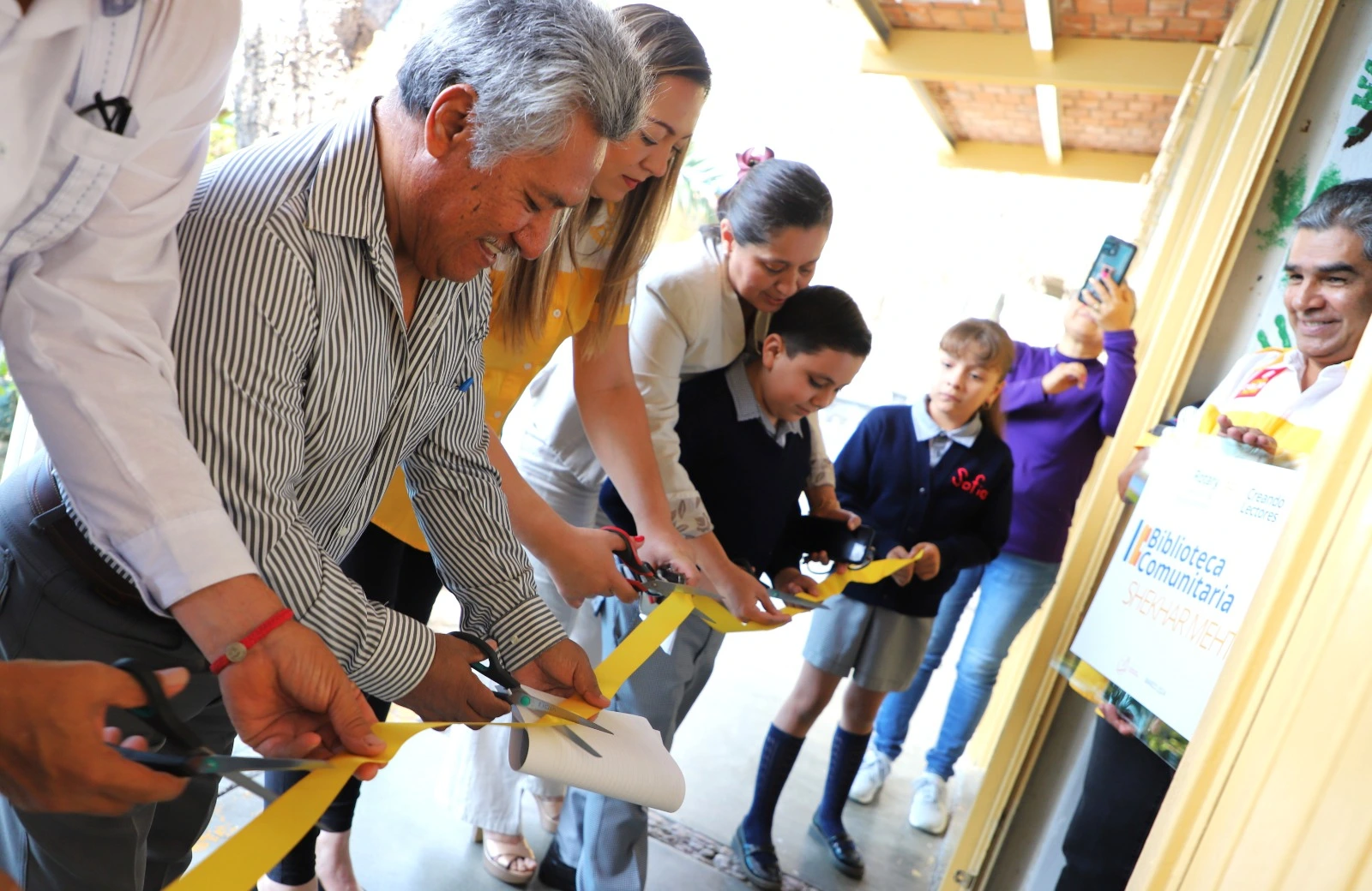 Inauguran biblioteca comunitaria en Jesús María
