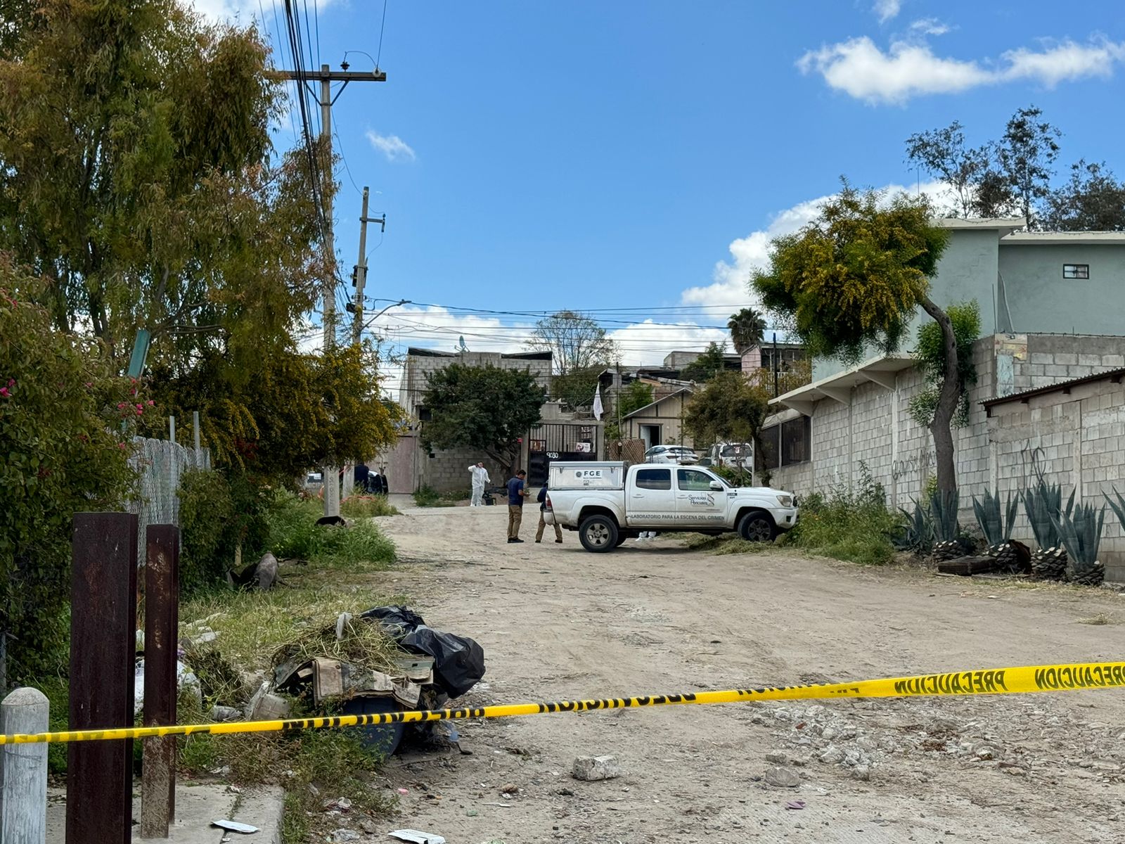 Encuentra el cuerpo de una mujer calcinada en la Morita